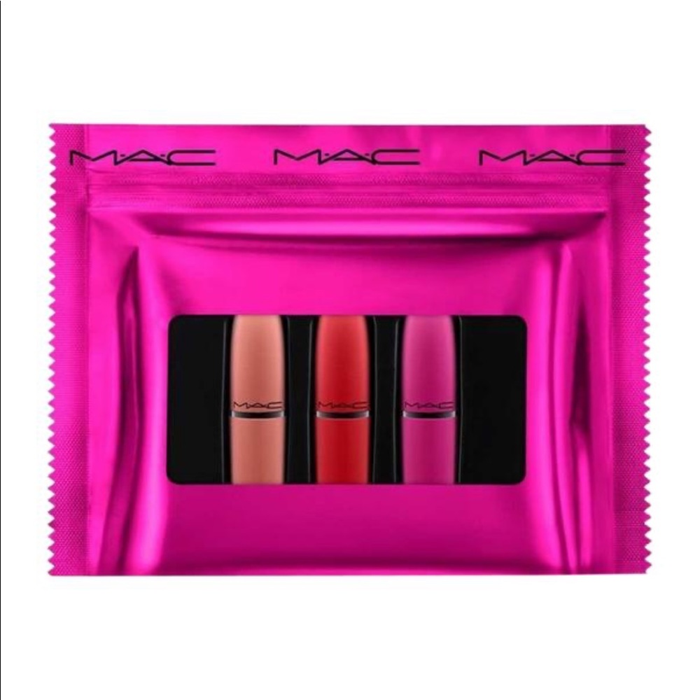MAC Set Of Three Full Size Lipsticks